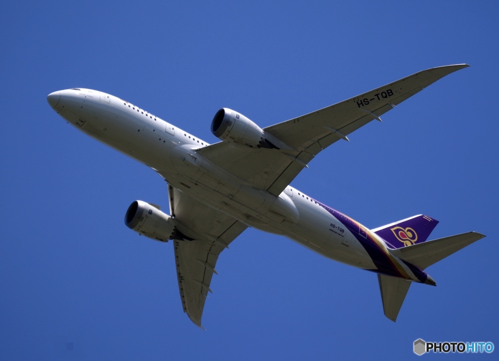 THAI 787-8 出発　
