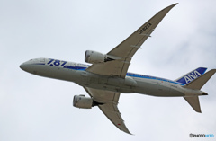 ANA 787-8 JA822A 飛び立ち　
