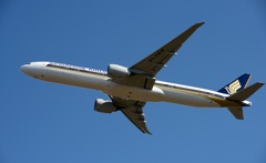 離陸(319)Singapore 777-312 11/27 離陸(319)Singapore 777-312 11/27