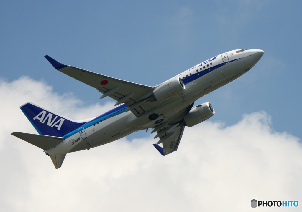 飛行　ANA 737-781