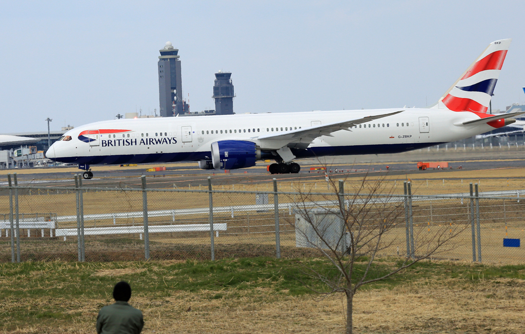 「すかい」 BRITISH 787-9 A6-BLC Takeoff
