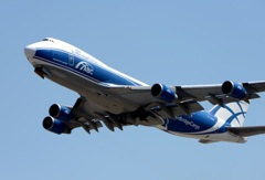 出発 Air Bridge Cargo 747-46NF