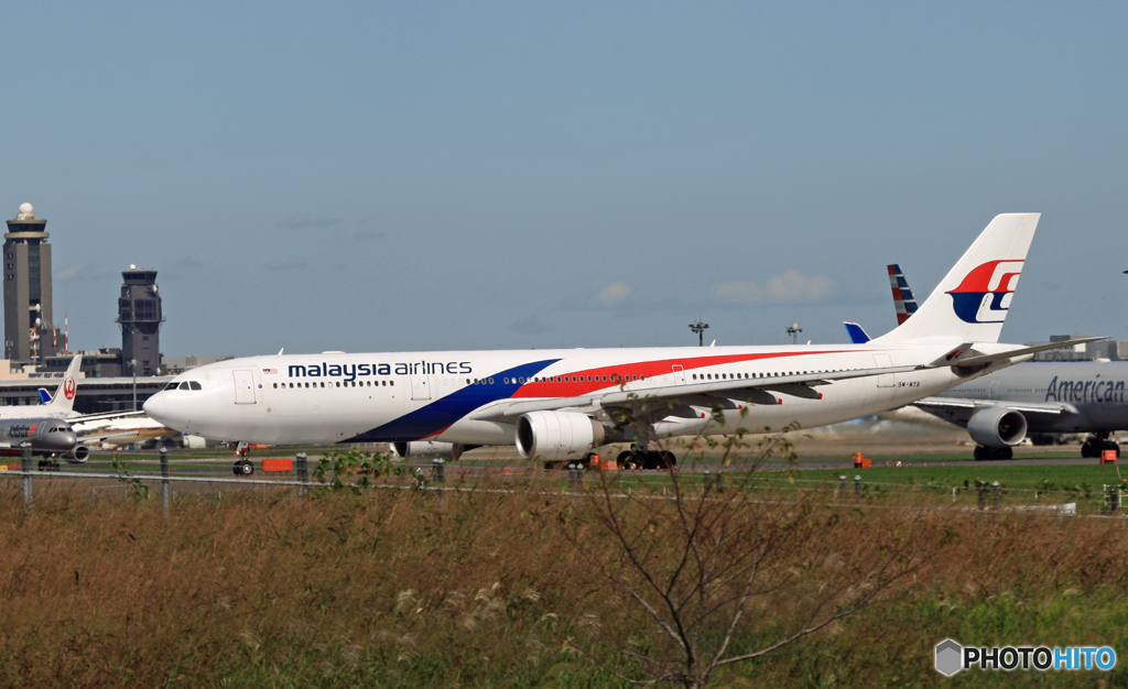 離陸 Malaysia A330-323 9M-MTB