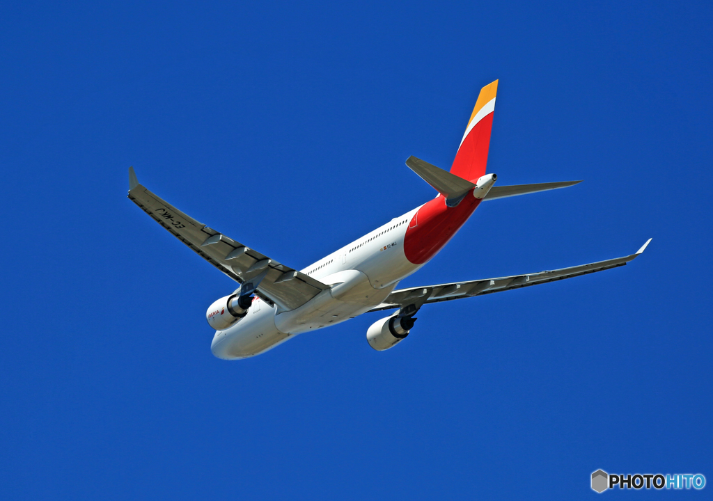 「すかい」 イベリア航空 A330-202 EC-MKJ出発 