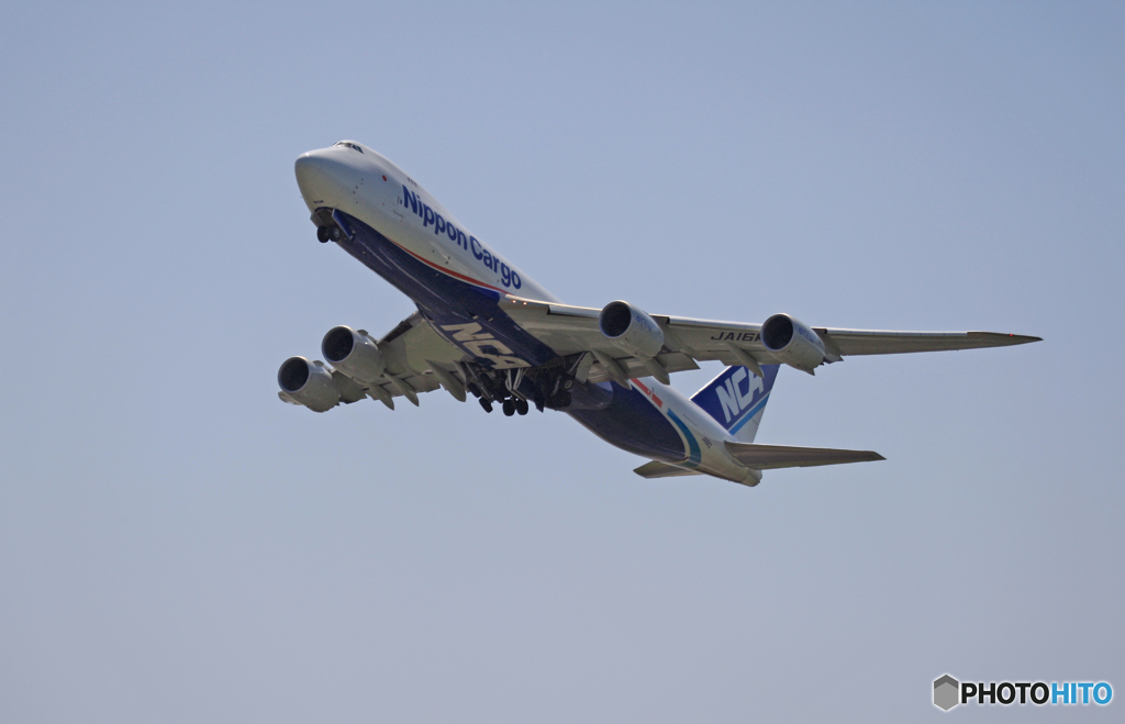 NCA 747- 8KZF JA18KZ 飛行 