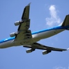 出発　KLM 747-400