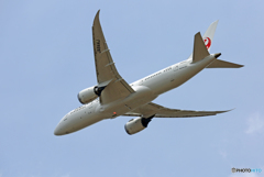 「青空」 JAL 787-8 JA844J 離陸