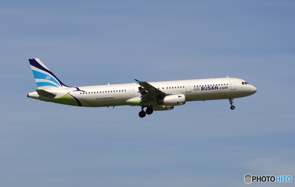 Air Busan A321-231 到着　