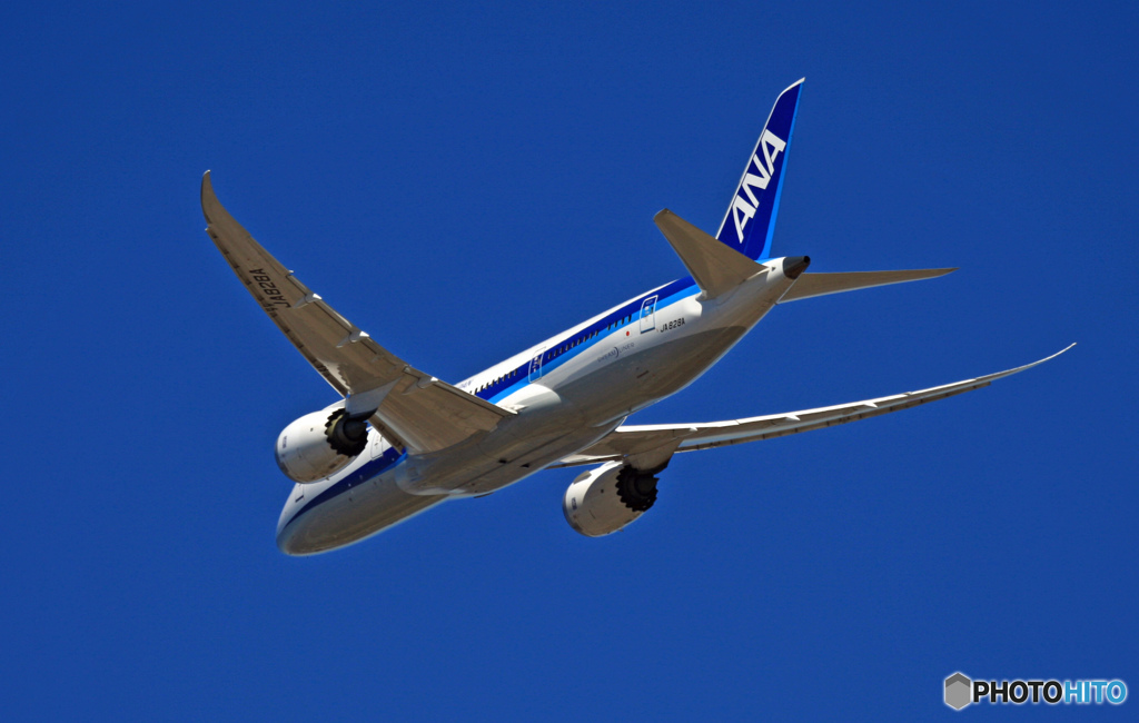 ANA 787-8 JA843A 離陸 