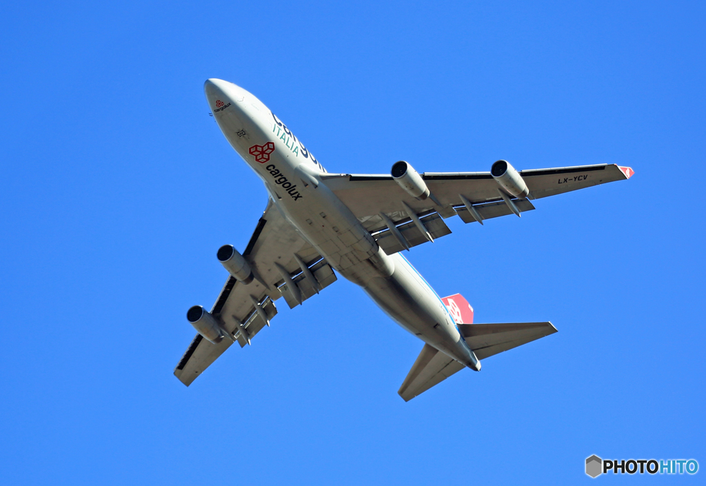 「ぶるー」Cargolux 747-400F LX-YCVジャンボ保存委員会