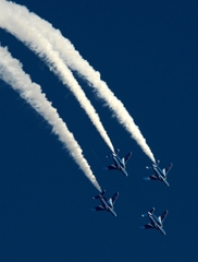 入間航空祭(96) アクロバット ブルーインパルス T-4