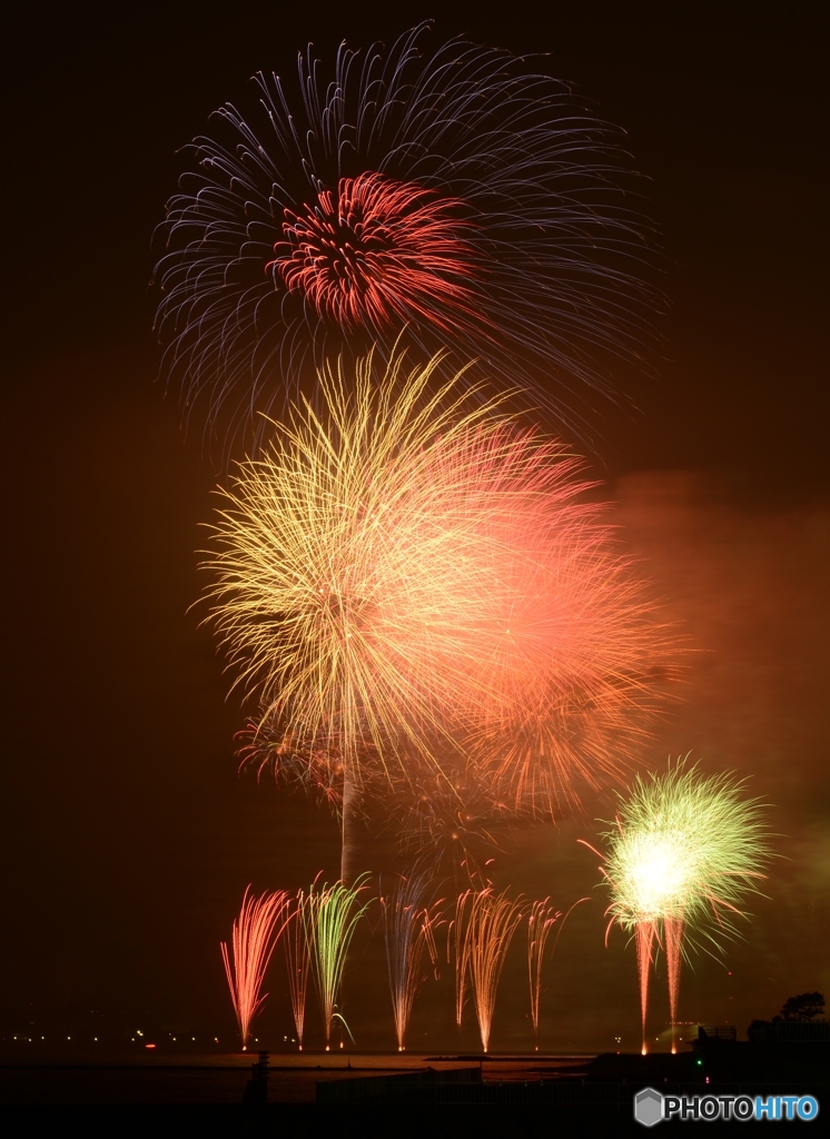 ☮　休憩タイム（127）花火　☮　