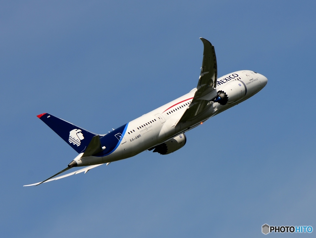 AEROMEXICO 787-8 離陸　