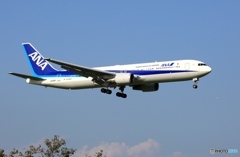 着陸　ANA 767-381
