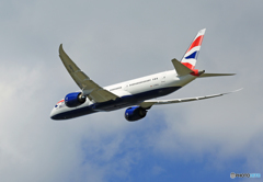 「青い空」が一番 British 787-9 G-ZBKN 離陸 「青い空」が一番 British 787-9 G-ZBKN 離陸