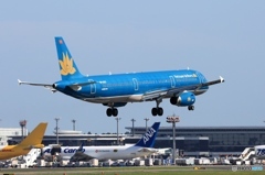 vietnam A321-231 着陸 