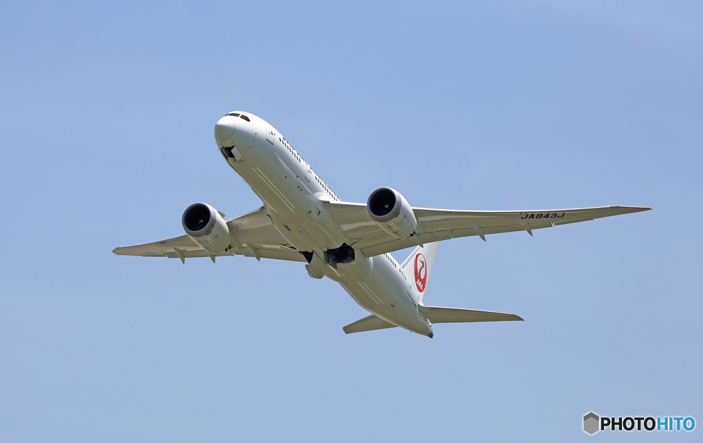 出発 JAL 787-8 JA843J