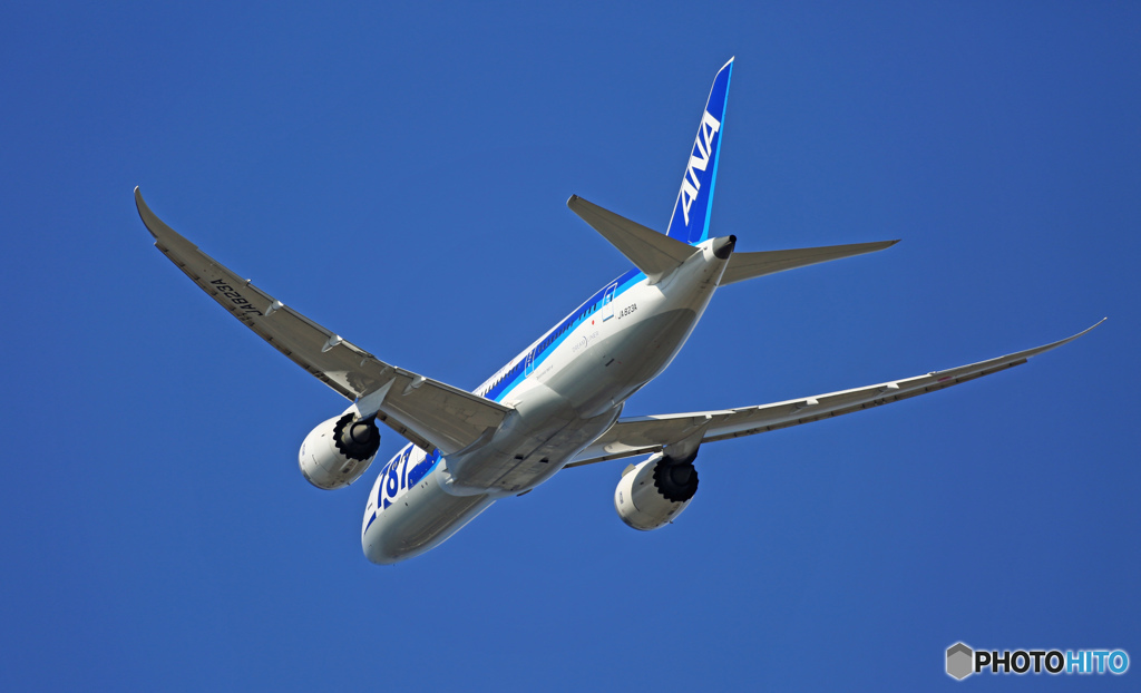 離陸 ANA 787-8 JA823A