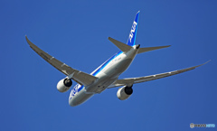 離陸 ANA 787-8 JA823A