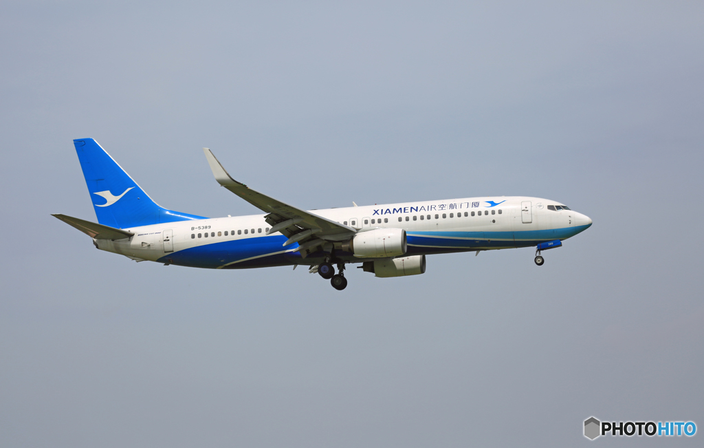 到着 XIAMEN 737-86N B-5389