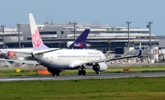 出発(167)CHINA Air 737  出発(167)CHINA Air 737