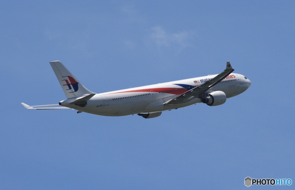 malaysia A330-323 離陸
