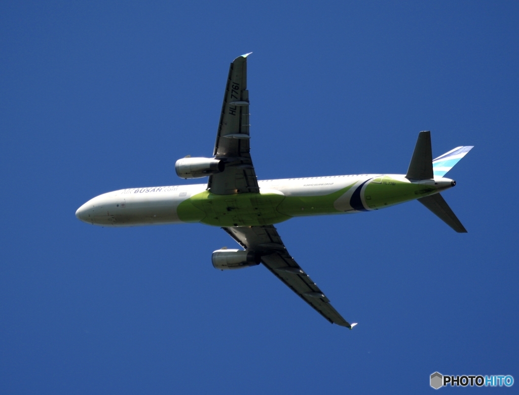 AIR BUSAN A321-231 離陸　