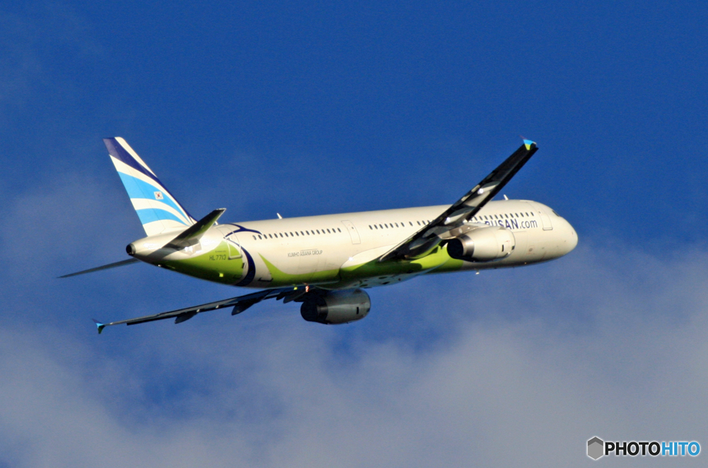 離陸　Air Busan A321-231 HL7781