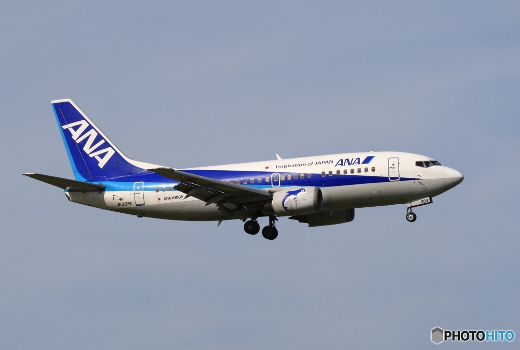 到着　ANA 737-54K 