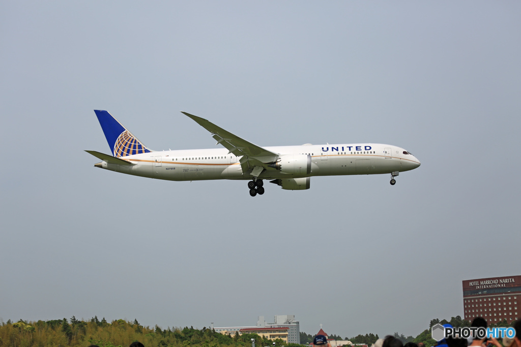 United 787-9 N27957