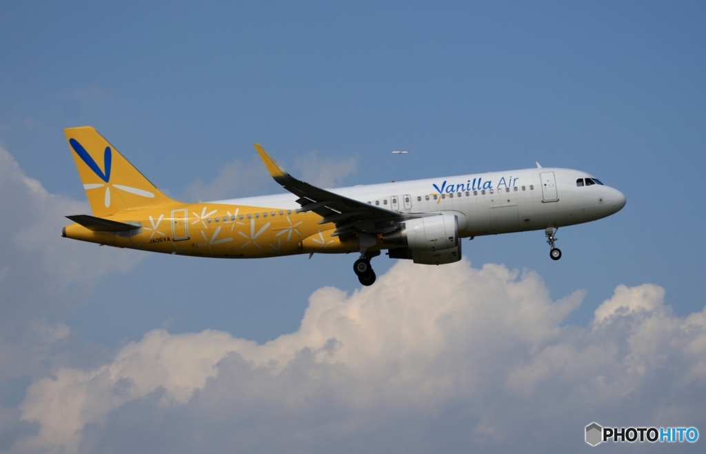Vanilla A320-200 着陸　