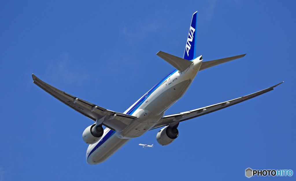 ANA 777-381 JA777A 出発 