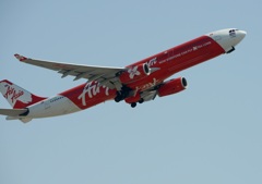 Air Asia A330-343 出発