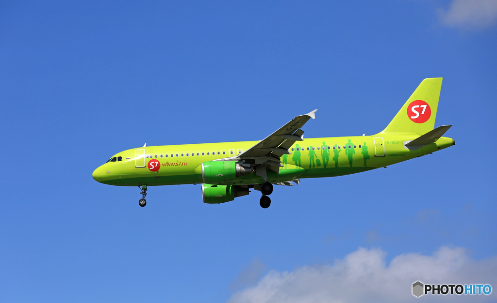 [青空] S7 A320-214 VQ-BES