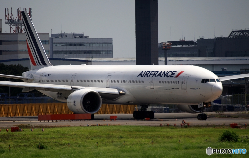 Air France 777-328 出発　