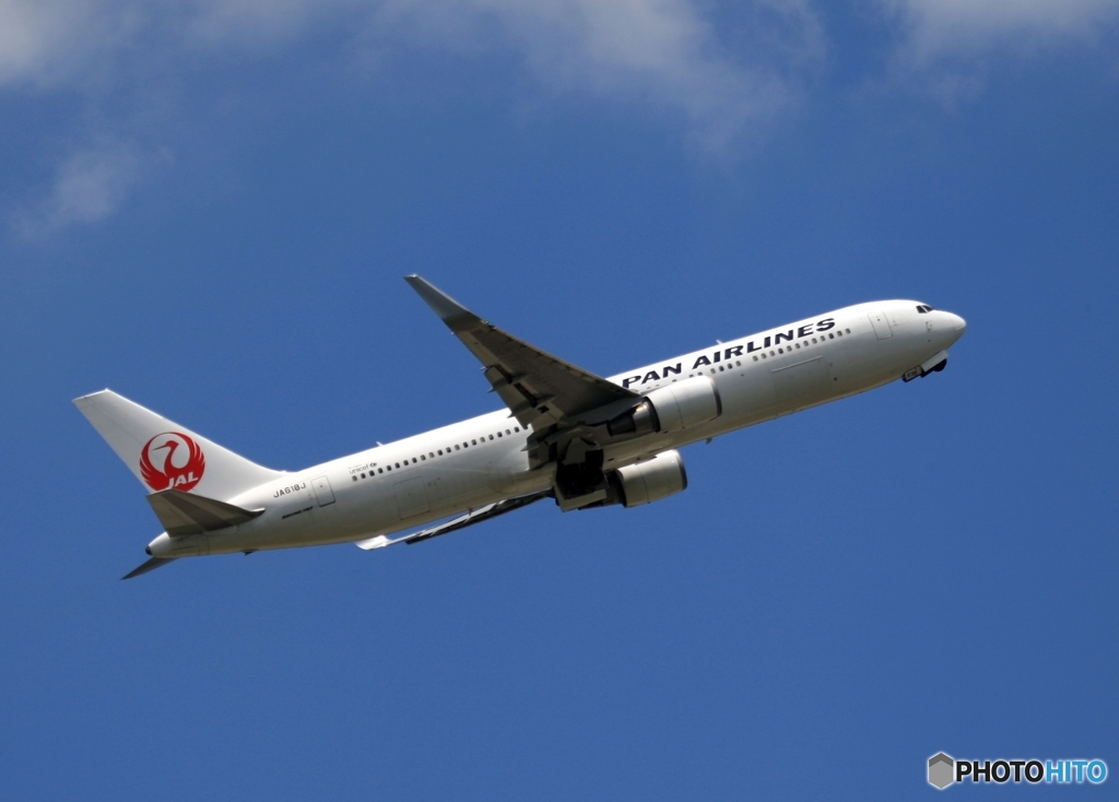 JAL 767-346 出発　