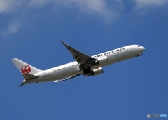 JAL 767-346 出発　