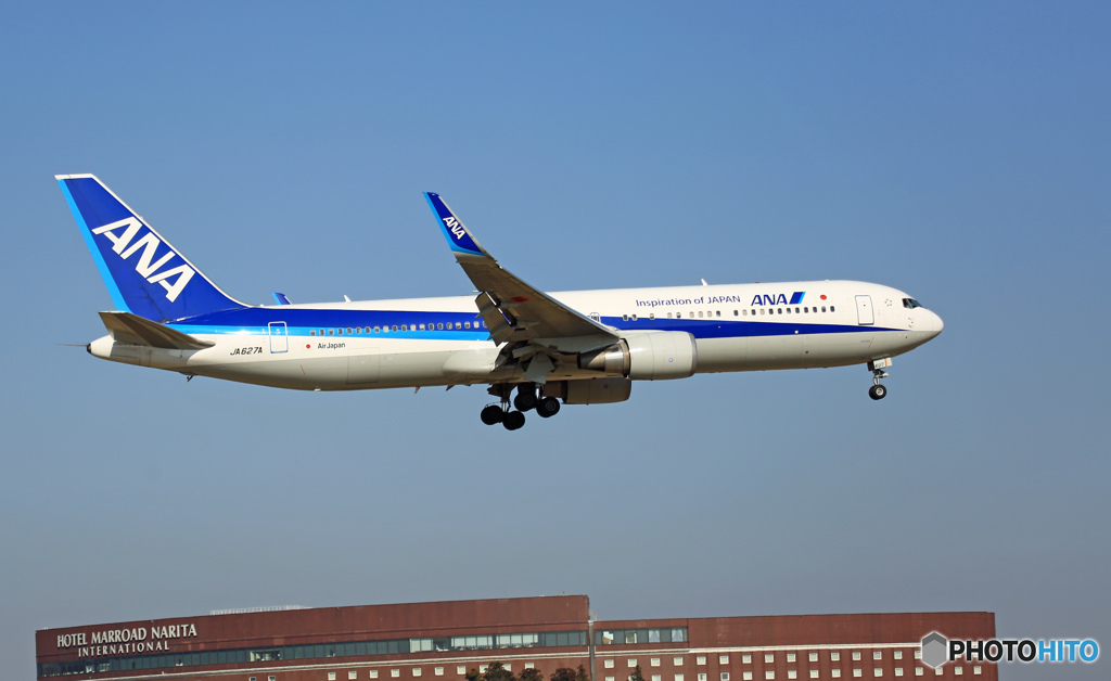 ANA 767-381 JA627A 到着 