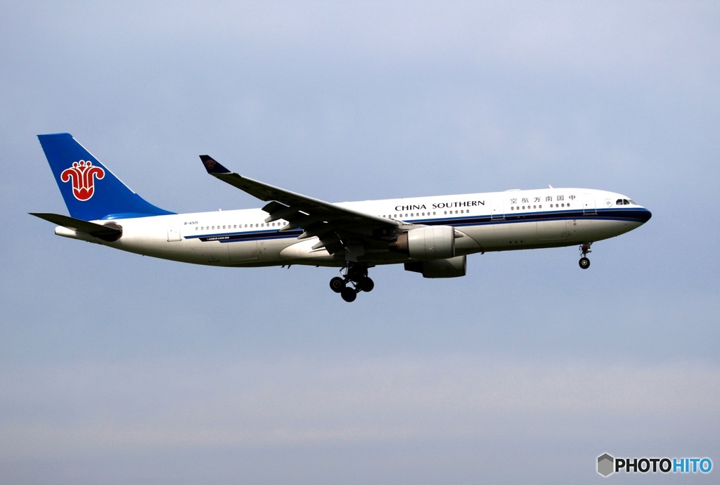 中国南方 A330-223 到着　