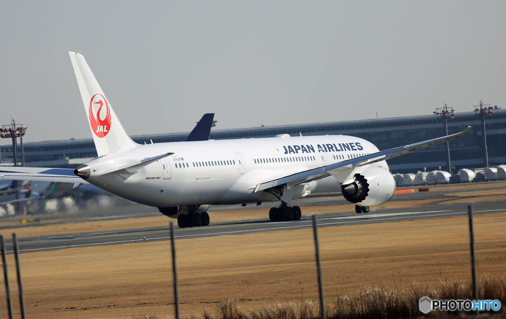 出発  JAL 787-9 JA866J