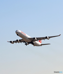 「☁なし」 SWISS A340-313 HB-JMH