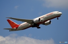 AIR INDIA 787-8 出発　
