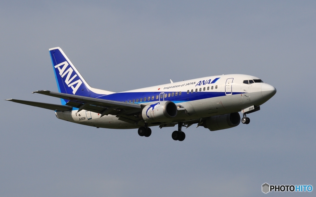 ANA 737-54K  着陸