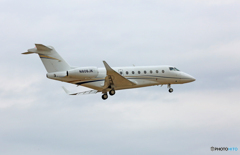 Landing☁ユタ銀行 Gulfstream G250 N806JK