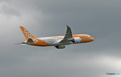 ☁と、scoot 787-9 9V-OFG