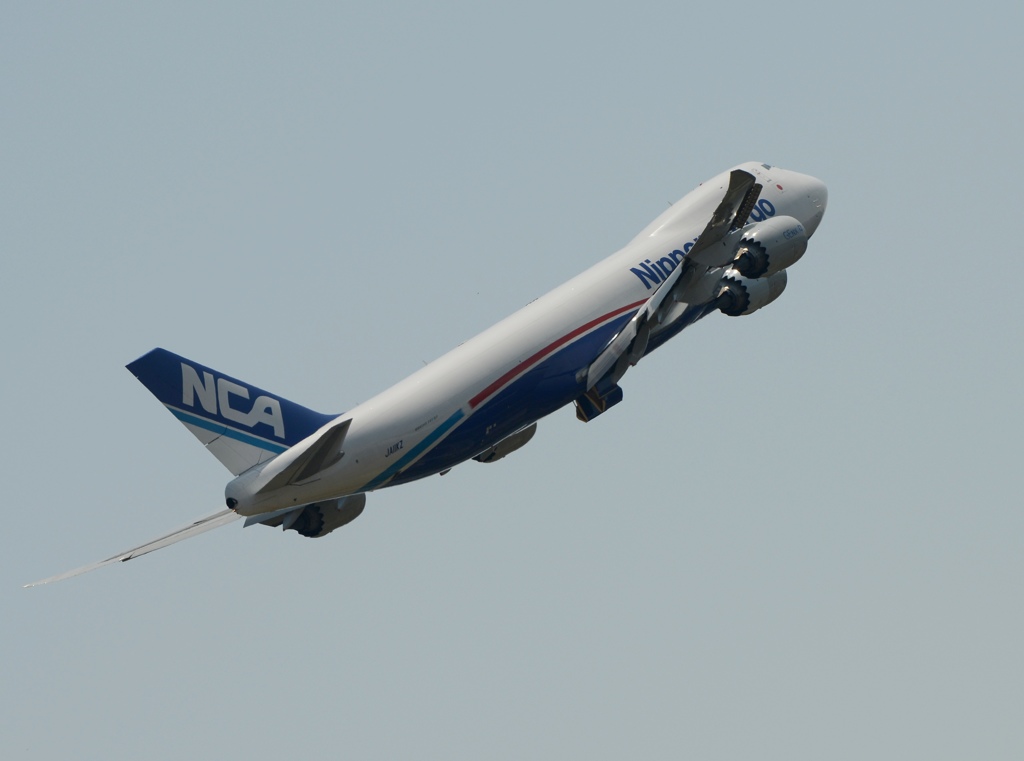 NCA 747-8F 離陸