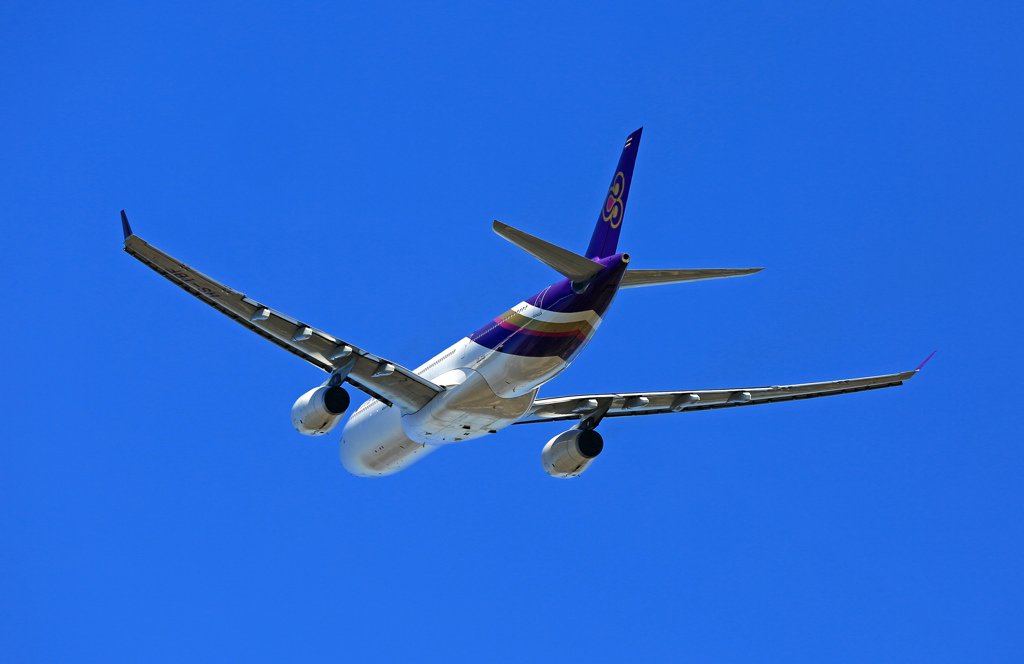 THAI A330-343 HS-TBF離陸  