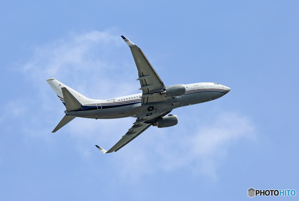 離陸　Boeing社 737-7BC N835BA