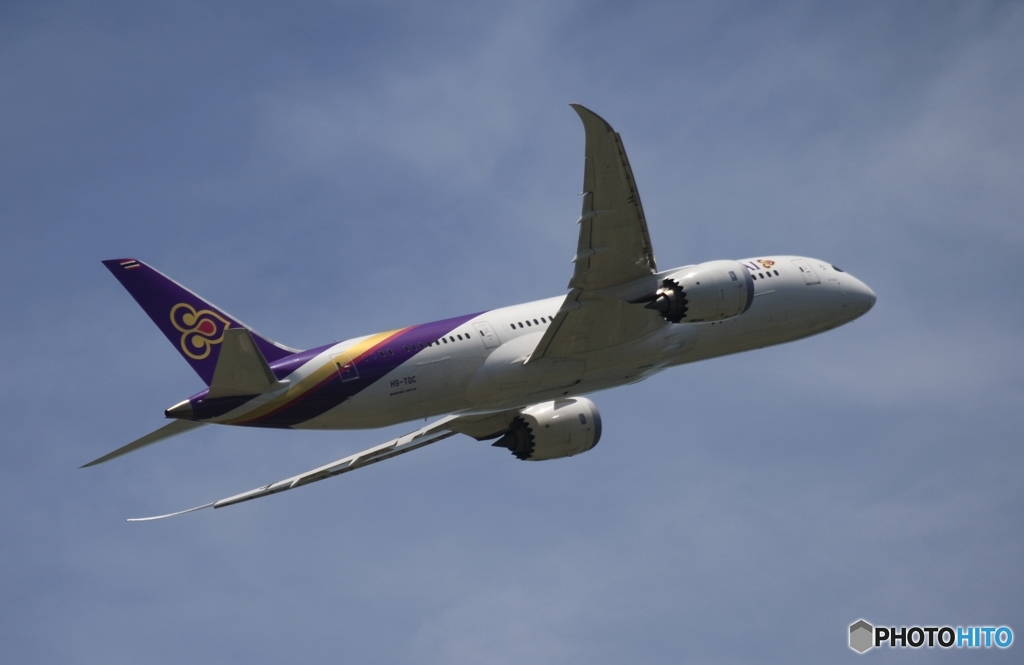 Thai 787-8  出発　