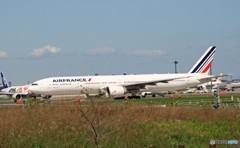 出発 AIR FRANCE　777-328　F-GSQV